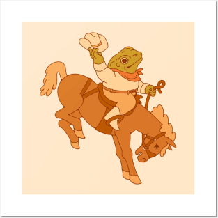 Cowboy Toad Posters and Art